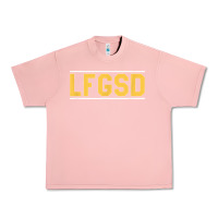 Salmon Exclusive Brown LFGSD Official Fun Design T Shirt Urban Heavy Tee - ArtMosaic