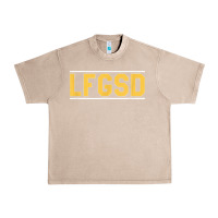 French Oak Exclusive Brown LFGSD Official Fun Design T Shirt Urban Heavy Tee - ArtMosaic