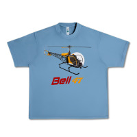 Pebble Blue bell 47 helicopter Urban Heavy Tee - ArtMosaic