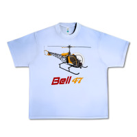 Grape Ice bell 47 helicopter Urban Heavy Tee - ArtMosaic