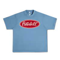 Pebble Blue peterbilt truck racing vintage Urban Heavy Tee - ArtMosaic