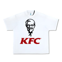 White k.f.c-restaurant Urban Heavy Tee - ArtMosaic