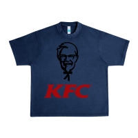 Navy k.f.c-restaurant Urban Heavy Tee - ArtMosaic