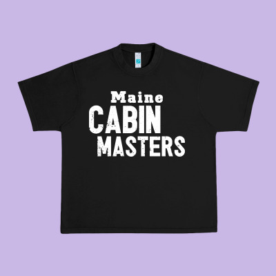 Maine Cabin Masters Urban Heavy Tee Designed By Artmosaic