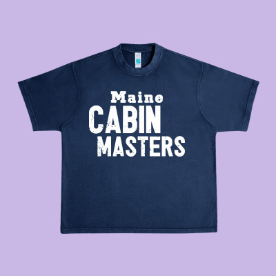 Maine Cabin Masters Urban Heavy Tee Designed By Artmosaic