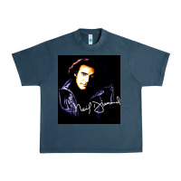 Midnight Navy Neil Diamond Tour, Neil, Diamond, Tour, Neil Diamond Tours, Neil Diamo Urban Heavy Tee - ArtMosaic