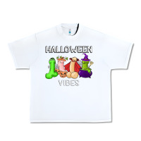 White halloween vibes dick tie dye hippie retro lazy costume Urban Heavy Tee - ArtMosaic