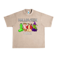 French Oak halloween vibes dick tie dye hippie retro lazy costume Urban Heavy Tee - ArtMosaic