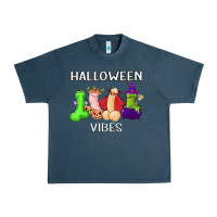 Halloween Vibes Dick Tie Dye Hippie Retro Lazy Costume Urban Heavy Tee | Teevron