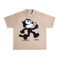 French Oak felix the cat whistling Urban Heavy Tee - ArtMosaic