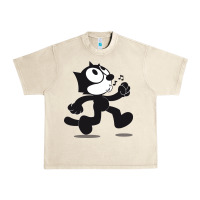 Sandshell felix the cat whistling Urban Heavy Tee - ArtMosaic