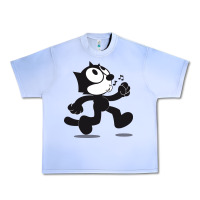 Grape Ice felix the cat whistling Urban Heavy Tee - ArtMosaic