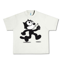Pistachio felix the cat whistling Urban Heavy Tee - ArtMosaic