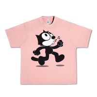 Felix The Cat Whistling Urban Heavy Tee | Teevron