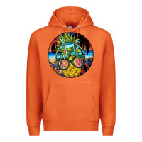 Carrot pineapple relaxing Premium Hoodie - BarkalooDesign