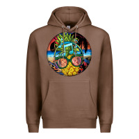 Chestnut pineapple relaxing Premium Hoodie - BarkalooDesign