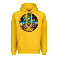 Lemon pineapple relaxing Premium Hoodie - BarkalooDesign