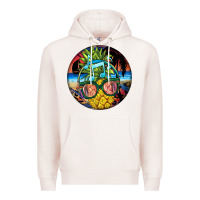 Pale Pink pineapple relaxing Premium Hoodie - BarkalooDesign