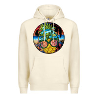 Sandshell pineapple relaxing Premium Hoodie - BarkalooDesign