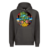 Smoke pineapple relaxing Premium Hoodie - BarkalooDesign