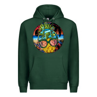 Sports Green pineapple relaxing Premium Hoodie - BarkalooDesign