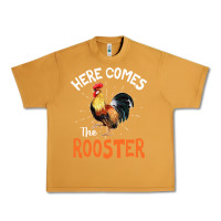 Peanut Butter Here Comes The Rooster Shirt Chicken Lady Outfit 243 Urban Heavy Tee - ArtMosaic