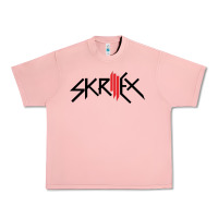 Salmon white skrillex Urban Heavy Tee - ArtMosaic