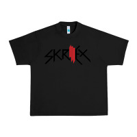 Black white skrillex Urban Heavy Tee - ArtMosaic