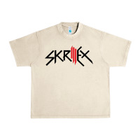 Sandshell white skrillex Urban Heavy Tee - ArtMosaic