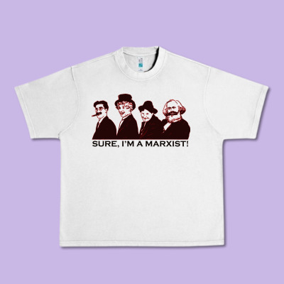 Sure I'm A Marxist Urban Heavy Tee Designed By Artmosaic
