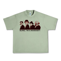 Oil Green sure i'm a marxist Urban Heavy Tee - ArtMosaic