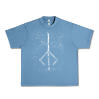 Pebble Blue Graphic Picture Bloodborne Day Gift Urban Heavy Tee - ArtMosaic