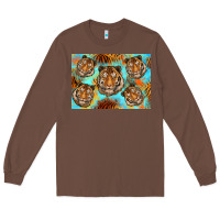 Chestnut Tiger Long Sleeve Tee - Artiststas