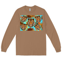 Toasted Coconut Tiger Long Sleeve Tee - Artiststas