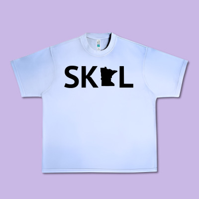 Skol Minnesota Hoodie  Let's Go Mn Hooded Sweatshirt Urban Heavy Tee Designed By Artmosaic