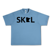 Pebble Blue skol minnesota hoodie  let's go mn hooded sweatshirt Urban Heavy Tee - ArtMosaic