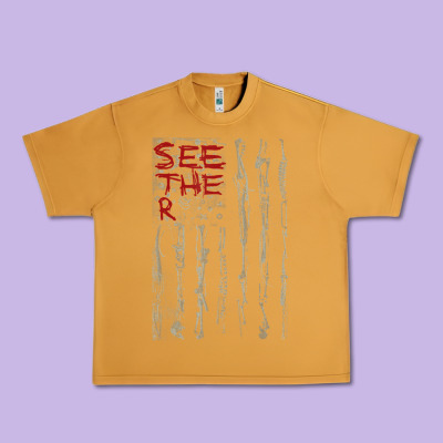 Seether Bone Flag Urban Heavy Tee Designed By Artmosaic