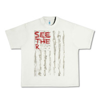 Pistachio Seether Bone Flag Urban Heavy Tee - ArtMosaic