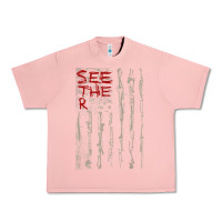 Salmon Seether Bone Flag Urban Heavy Tee - ArtMosaic