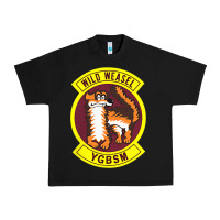 Black Air Force Wild Weasel YGBSM Urban Heavy Tee - ArtMosaic