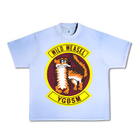 Grape Ice Air Force Wild Weasel YGBSM Urban Heavy Tee - ArtMosaic