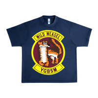 Navy Air Force Wild Weasel YGBSM Urban Heavy Tee - ArtMosaic