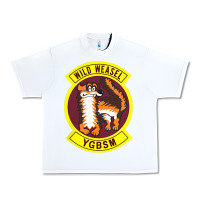 White Air Force Wild Weasel YGBSM Urban Heavy Tee - ArtMosaic