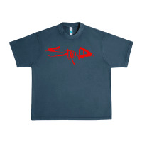 Midnight Navy staind Urban Heavy Tee - ArtMosaic