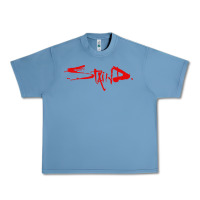 Pebble Blue staind Urban Heavy Tee - ArtMosaic
