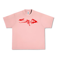 Salmon staind Urban Heavy Tee - ArtMosaic