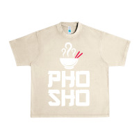 Sandshell pho sho foodie asian food humor chopsticks funny Urban Heavy Tee - ArtMosaic