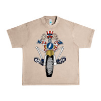 French Oak grateful motor ber Urban Heavy Tee - ArtMosaic