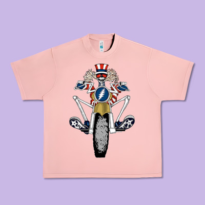 Grateful Motor Ber Urban Heavy Tee Designed By Artmosaic