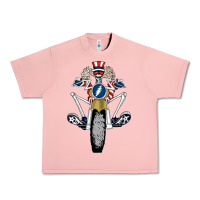 Salmon grateful motor ber Urban Heavy Tee - ArtMosaic